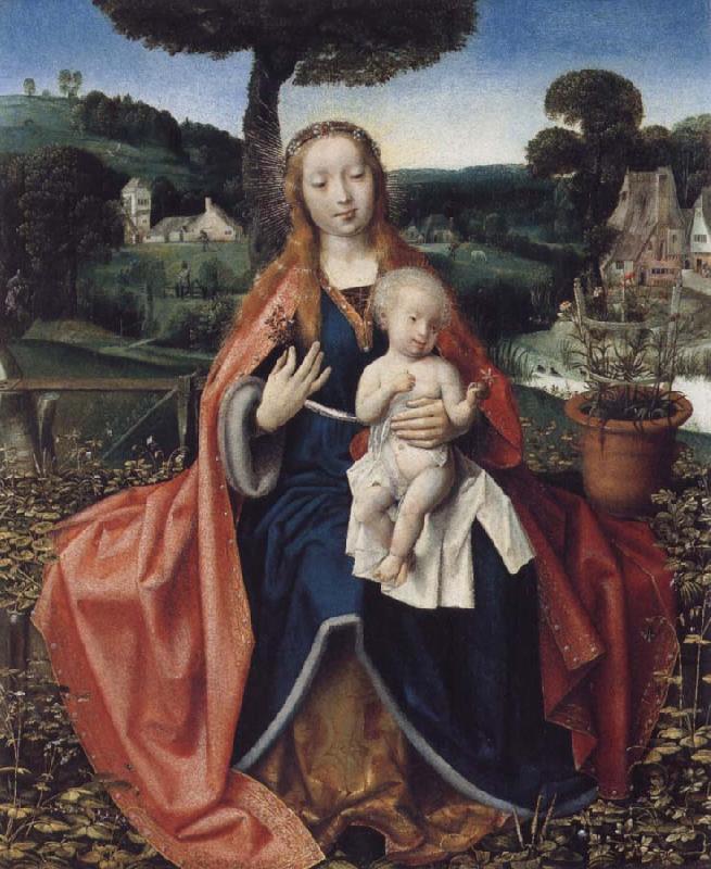 Jan provoost THe Virgin and Child in a Landscape France oil painting art
